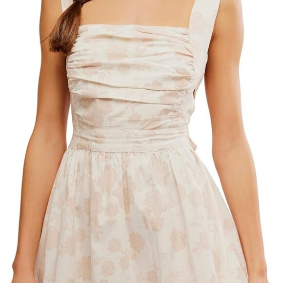 Free People Meet Me in Maui Printed Mini Dress NWT XS - Picture 4 of 6